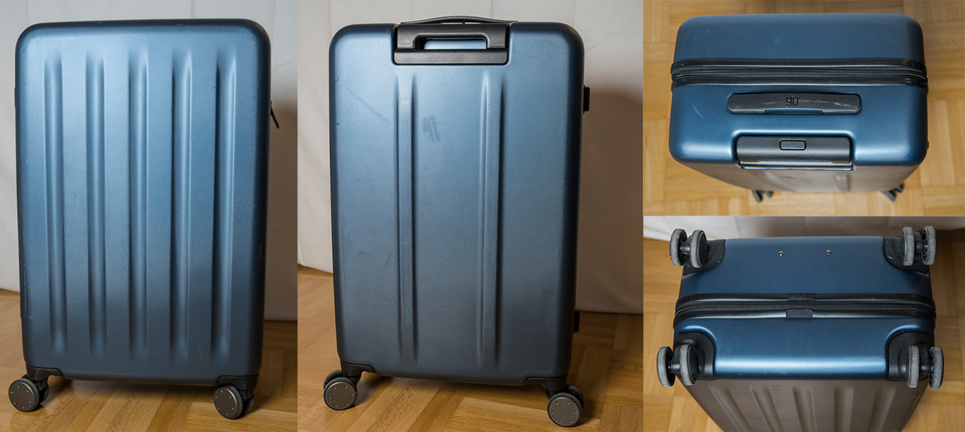 24" Xiaomi Suitcase after 7 flights & a 3.000km ride on a pickup truck