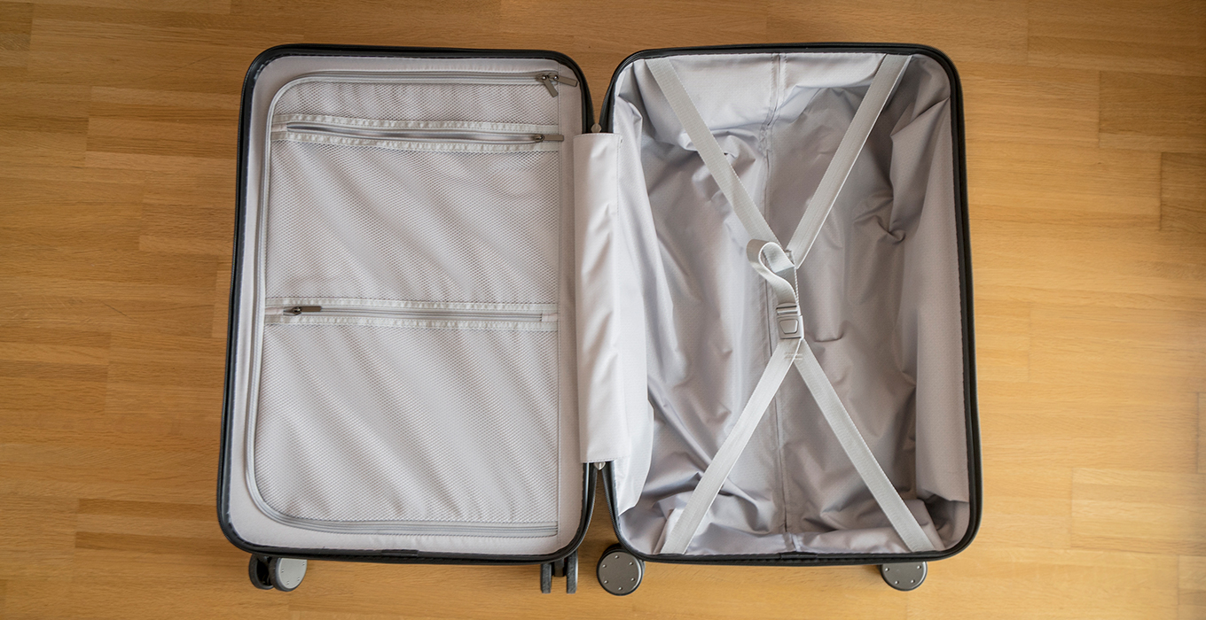24" Xiaomi Suitcase - Compartments