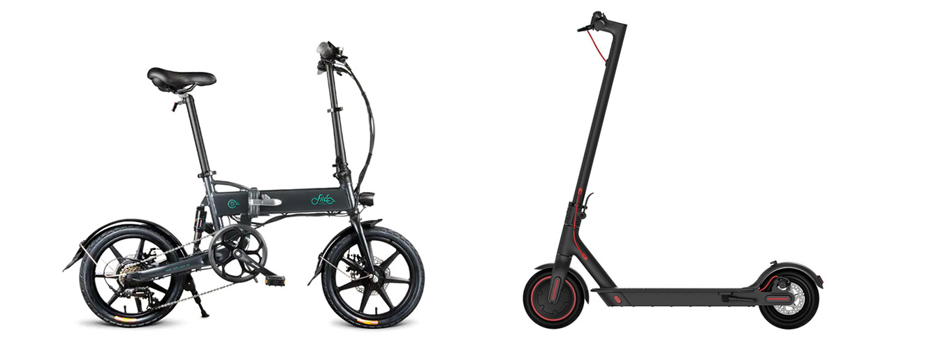 e-bike or e-Scooter? FIIDO D2 vs Xiaomi Scooter Pro