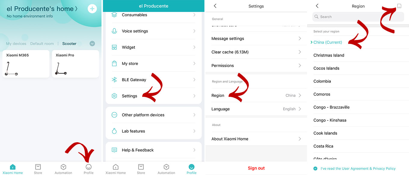 How to connect Xiaomi Scooter Pro M365 with Mi Home App