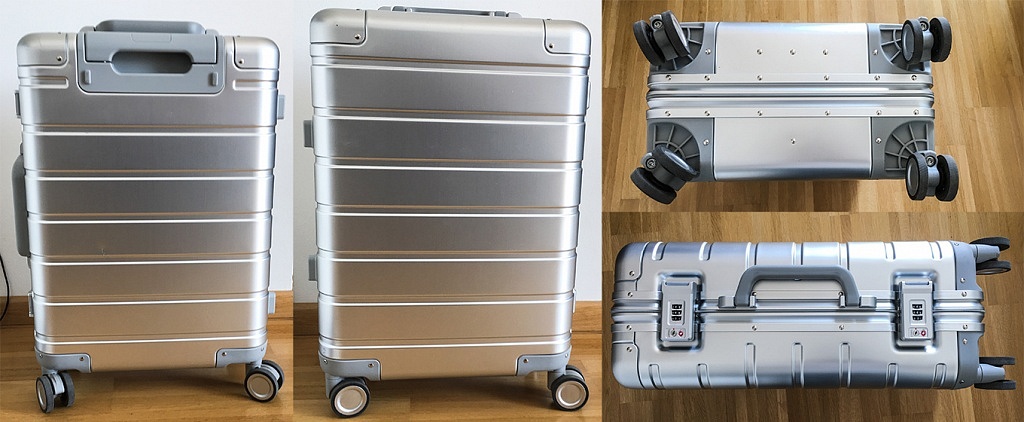 Xiaomi 20" Aluminium Suitcase after 1st trip