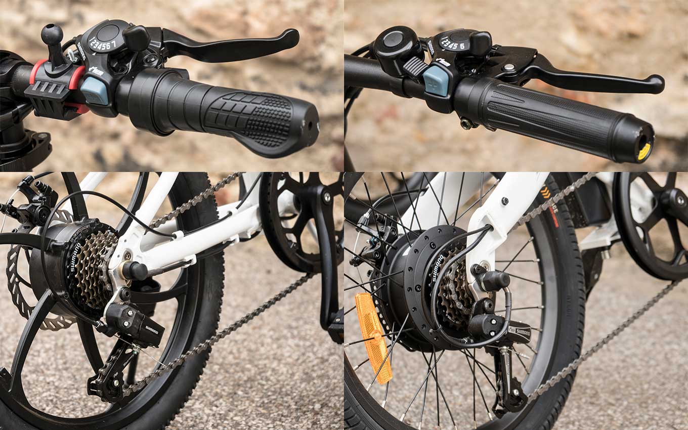 ADO A20 vs HIMO Z20 - Shimano 7-speed Gear Shift