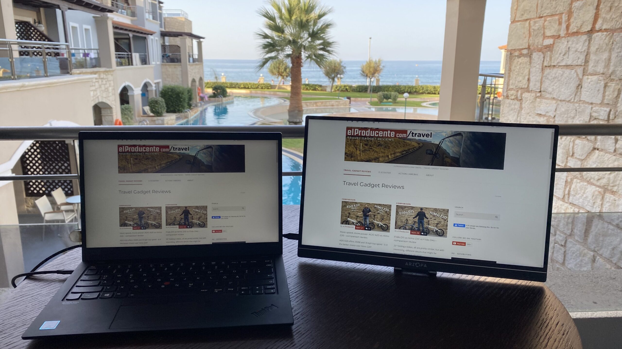 ARZOPA 17" Portable Monitor