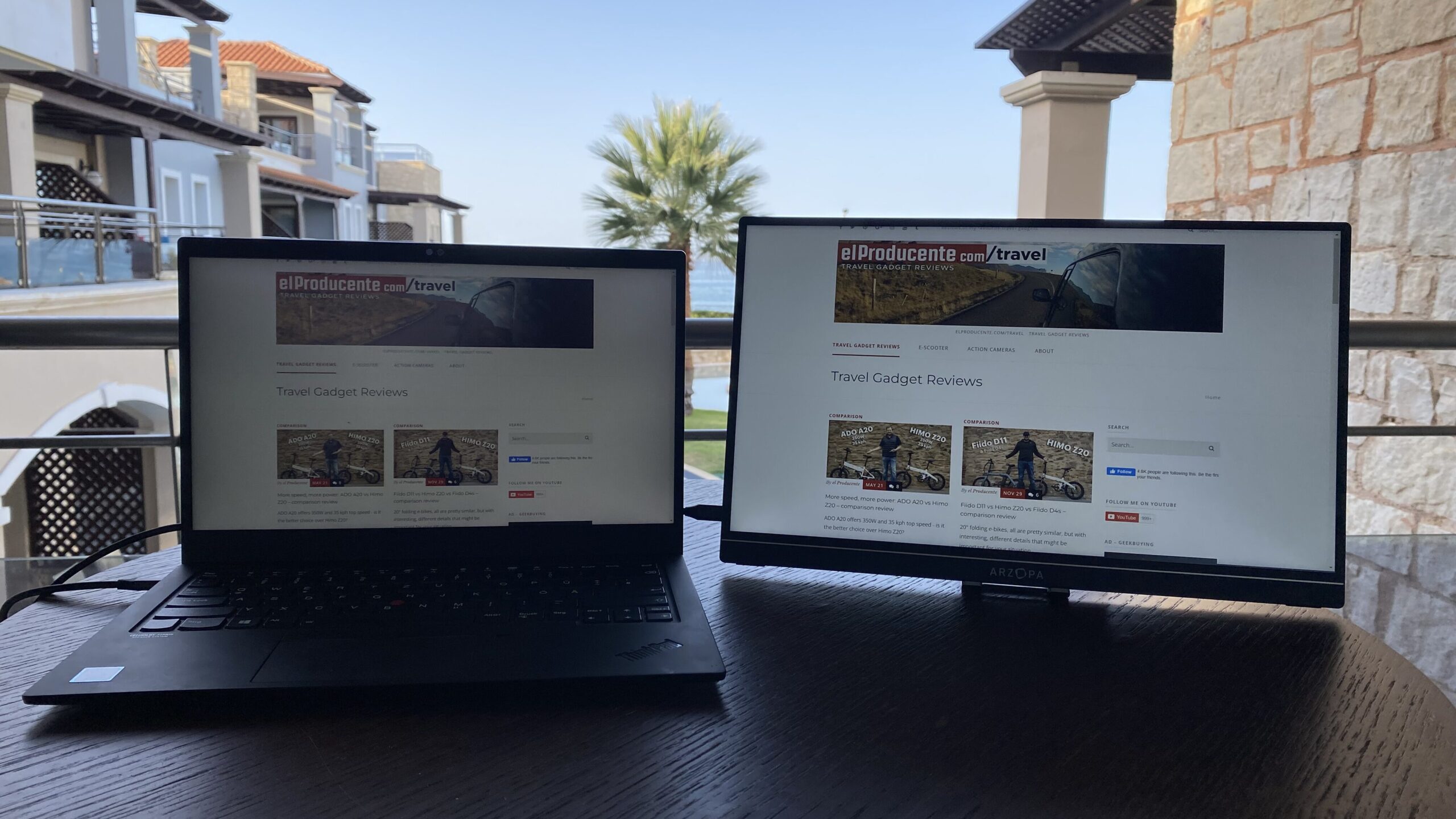ARZOPA 17" Portable Monitor