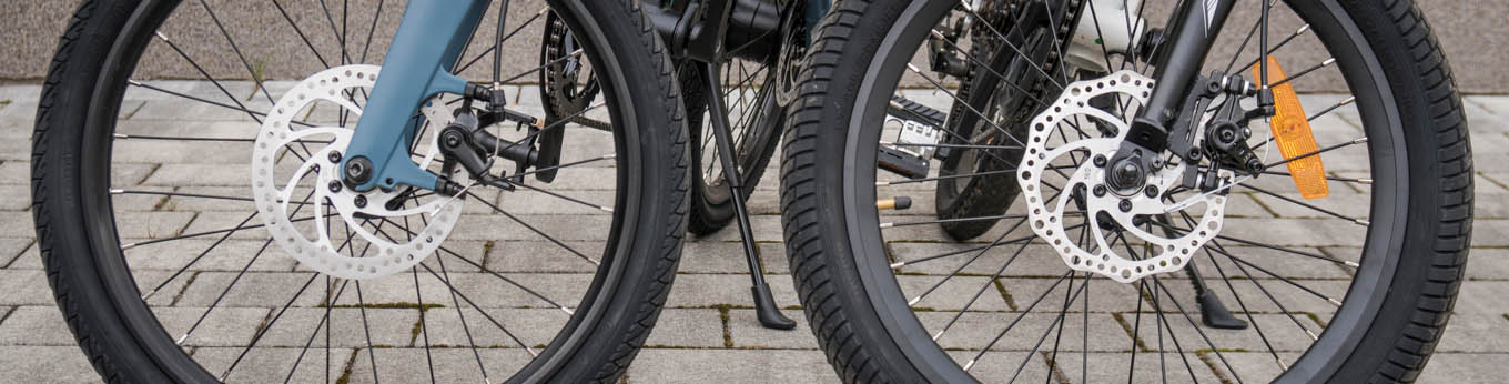 Fiido D11 vs Himo Z20 review - brakes