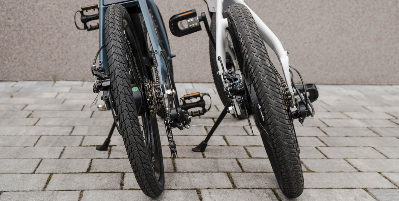 Fiido D11 vs Himo Z20 review - Tires