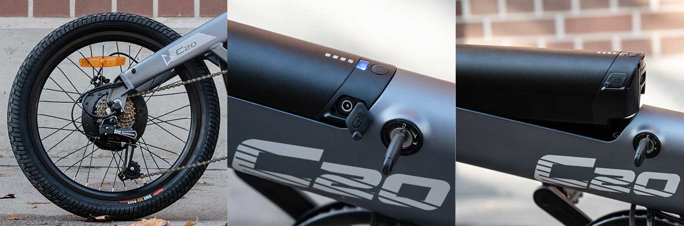 Xiaomi Himo C20 Review - Motor & Battery